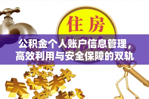 茄萣公积金个人账户信息管理，高效利用与安全保障的双轨并行