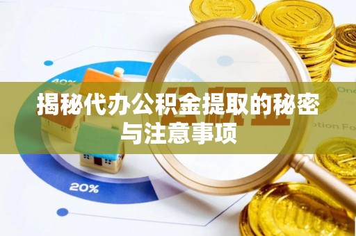 茄萣揭秘代办公积金提取的秘密与注意事项
