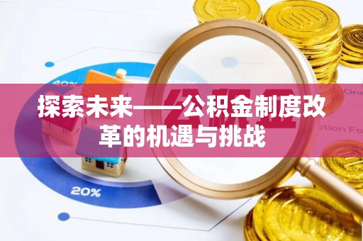 茄萣探索未来——公积金制度改革的机遇与挑战