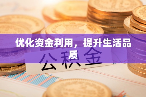 茄萣优化资金利用，提升生活品质