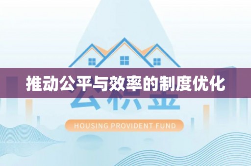 茄萣推动公平与效率的制度优化