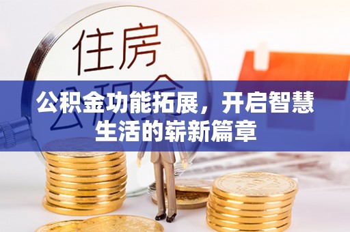 茄萣公积金功能拓展，开启智慧生活的崭新篇章