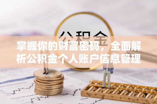 茄萣掌握你的财富密码，全面解析公积金个人账户信息管理
