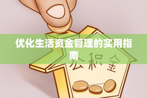 茄萣优化生活资金管理的实用指南