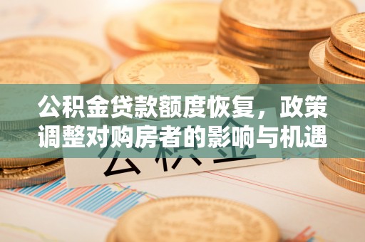 茄萣公积金贷款额度恢复，政策调整对购房者的影响与机遇
