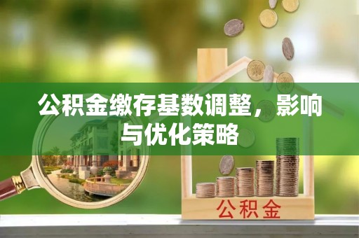 茄萣公积金缴存基数调整，影响与优化策略