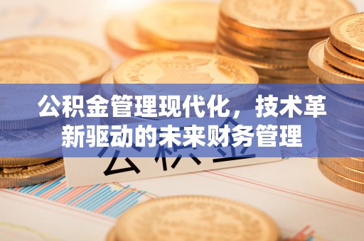 茄萣公积金管理现代化，技术革新驱动的未来财务管理