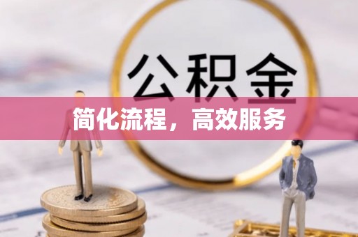 茄萣简化流程，高效服务