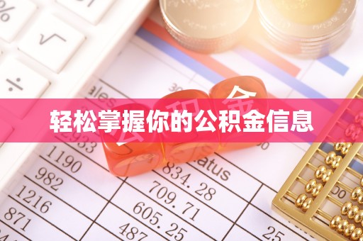 茄萣轻松掌握你的公积金信息